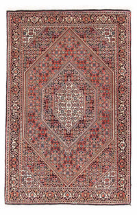 Perzisch tapijt - Bijar - 145 x 91 cm - licht rood