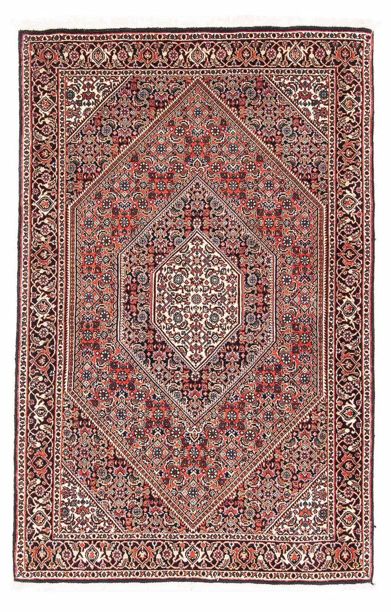 Perzisch tapijt - Bijar - 145 x 91 cm - licht rood