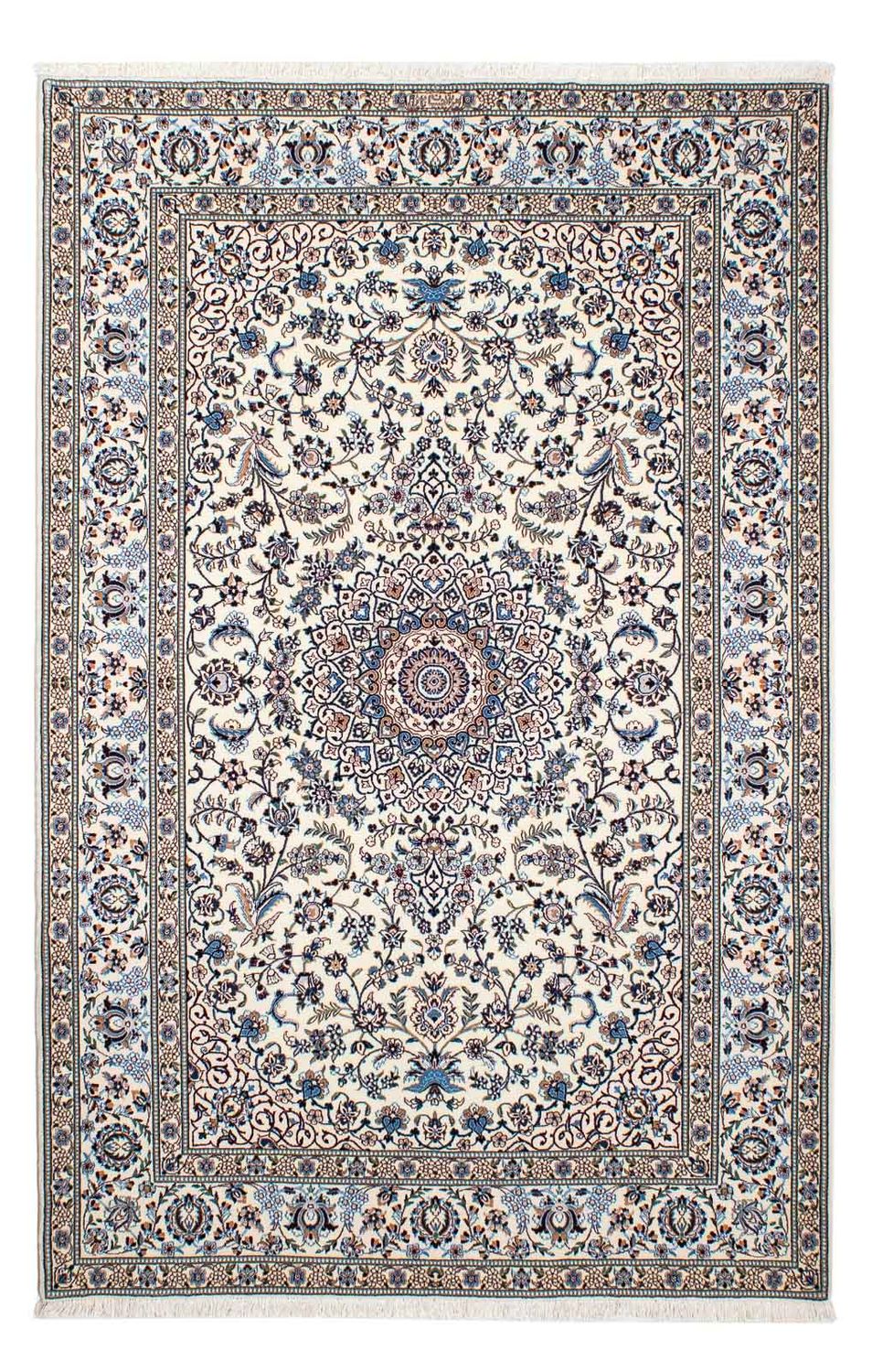 Perzisch tapijt - Nain - Premium - 196 x 130 cm - beige
