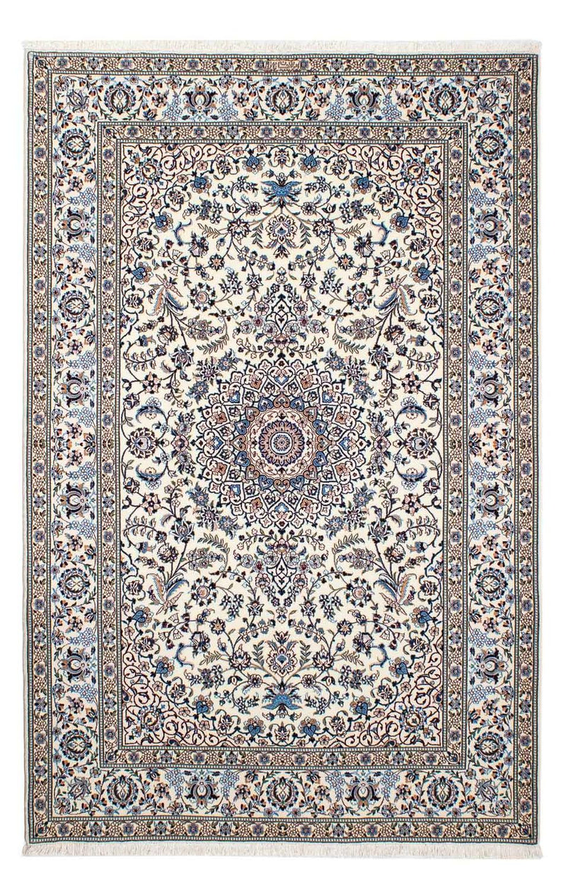 Perzisch tapijt - Nain - Premium - 196 x 130 cm - beige