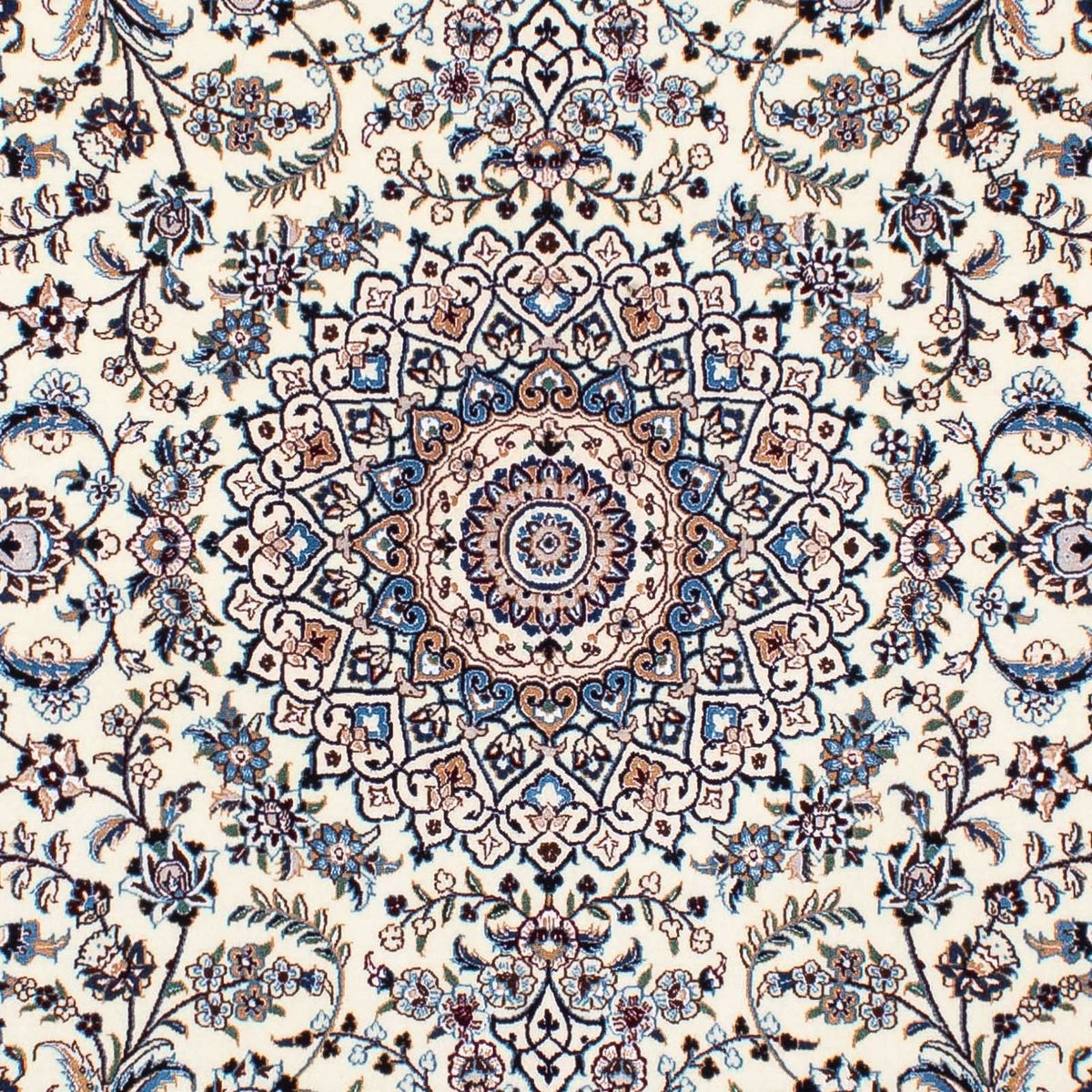 Perzisch tapijt - Nain - Premium - 196 x 130 cm - beige