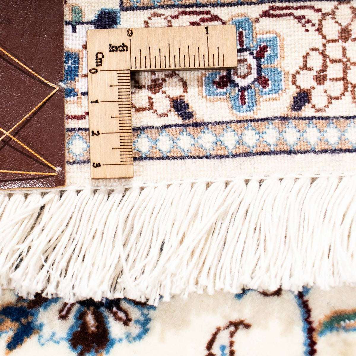 Perzisch tapijt - Nain - Premium - 196 x 130 cm - beige