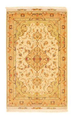Perzisch tapijt - Tabriz - Royal - 157 x 100 cm - beige