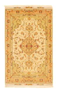 Perzisch tapijt - Tabriz - Royal - 157 x 100 cm - beige