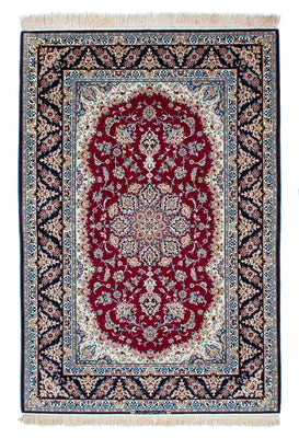 Perzisch tapijt - Isfahan - Premium - 194 x 131 cm - rood
