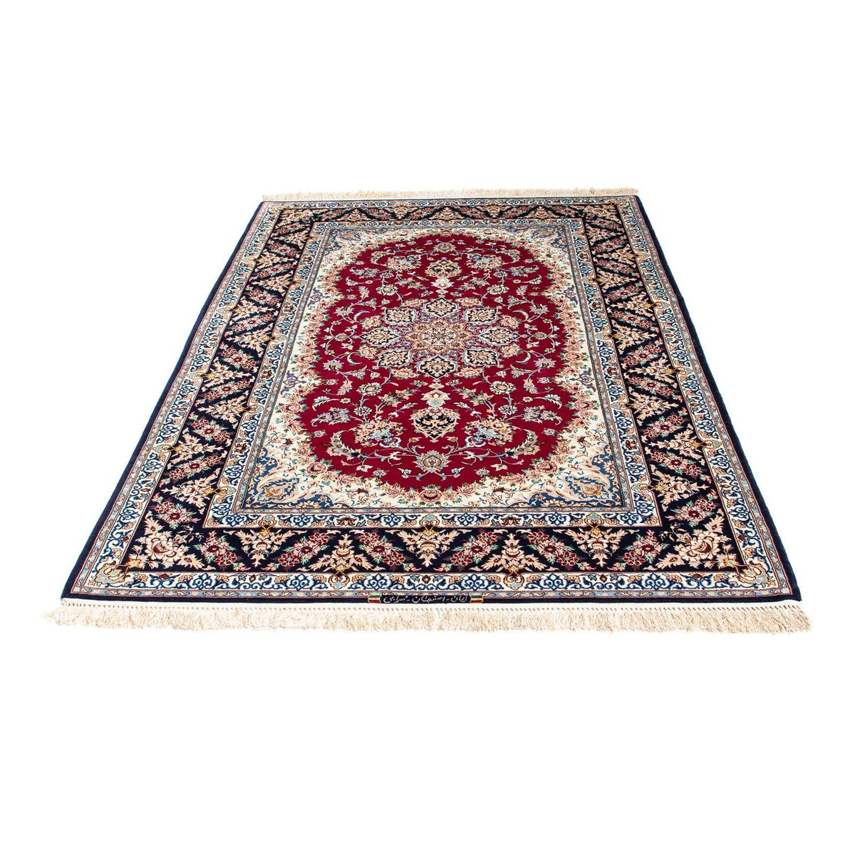 Perzisch tapijt - Isfahan - Premium - 194 x 131 cm - rood