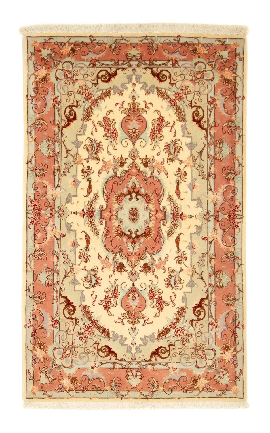 Perzisch tapijt - Tabriz - Royal - 165 x 98 cm - beige