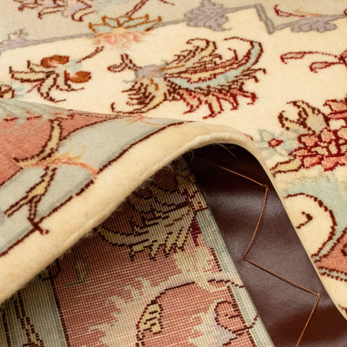 Perzisch tapijt - Tabriz - Royal - 165 x 98 cm - beige