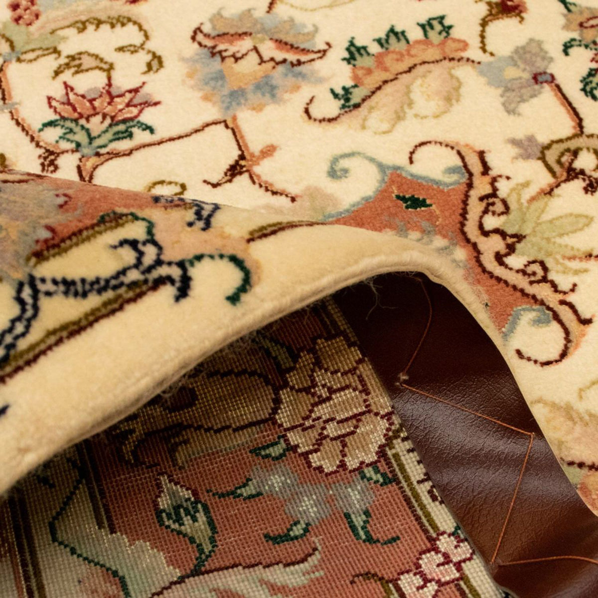 Perzisch tapijt - Tabriz - Royal - 150 x 100 cm - beige