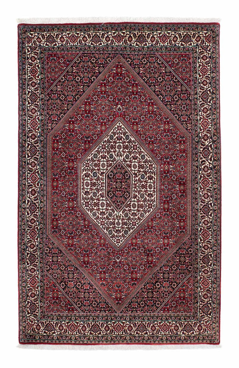 Perzisch tapijt - Bijar - 212 x 132 cm - licht rood