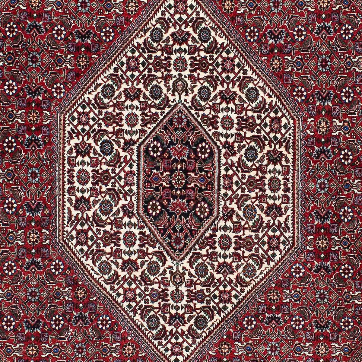 Perzisch tapijt - Bijar - 212 x 132 cm - licht rood
