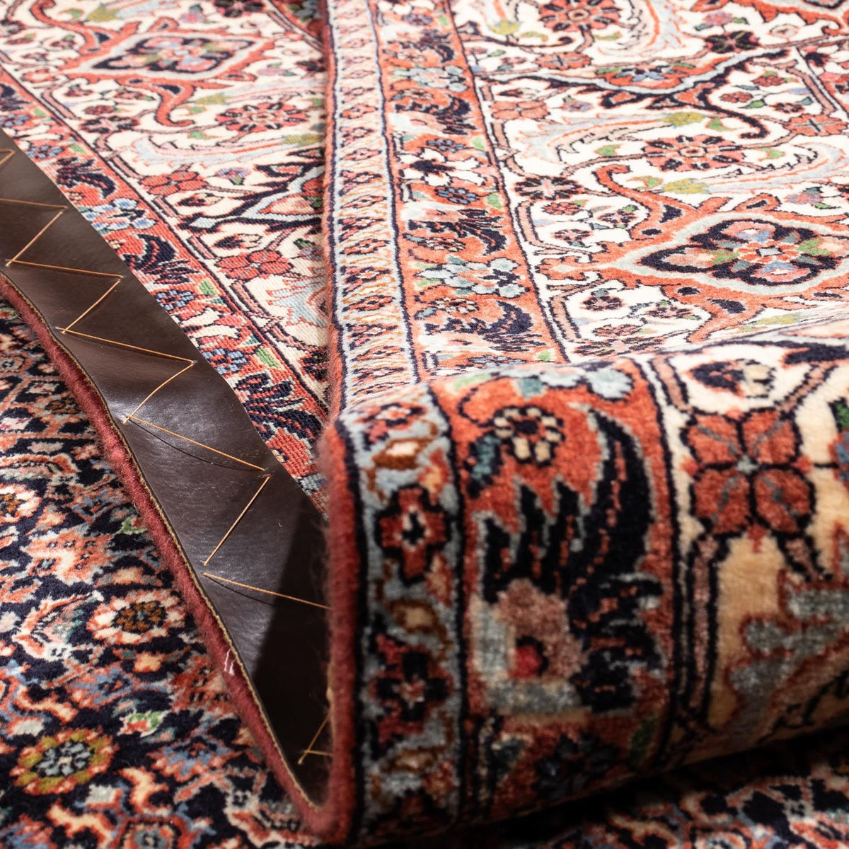 Perzisch tapijt - Bijar - Koninklijk - 341 x 259 cm - roest