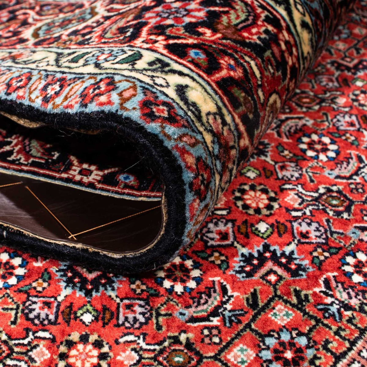 Perzisch tapijt - Bijar - 252 x 170 cm - donkerrood