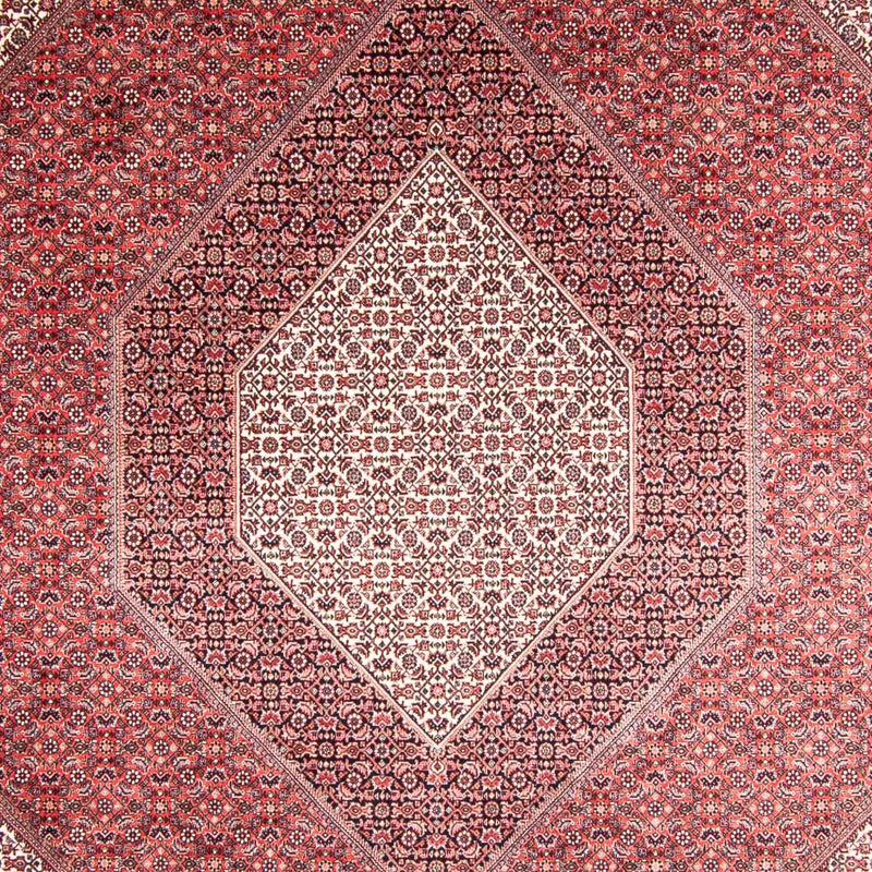 Perzisch tapijt - Bijar - 355 x 248 cm - licht rood