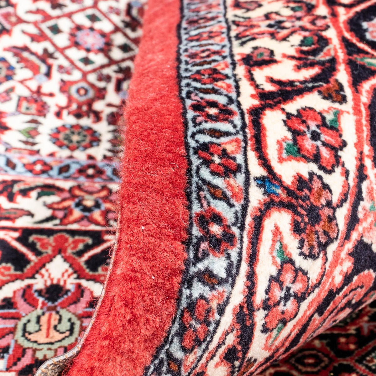 Perzisch tapijt - Bijar - 355 x 248 cm - licht rood