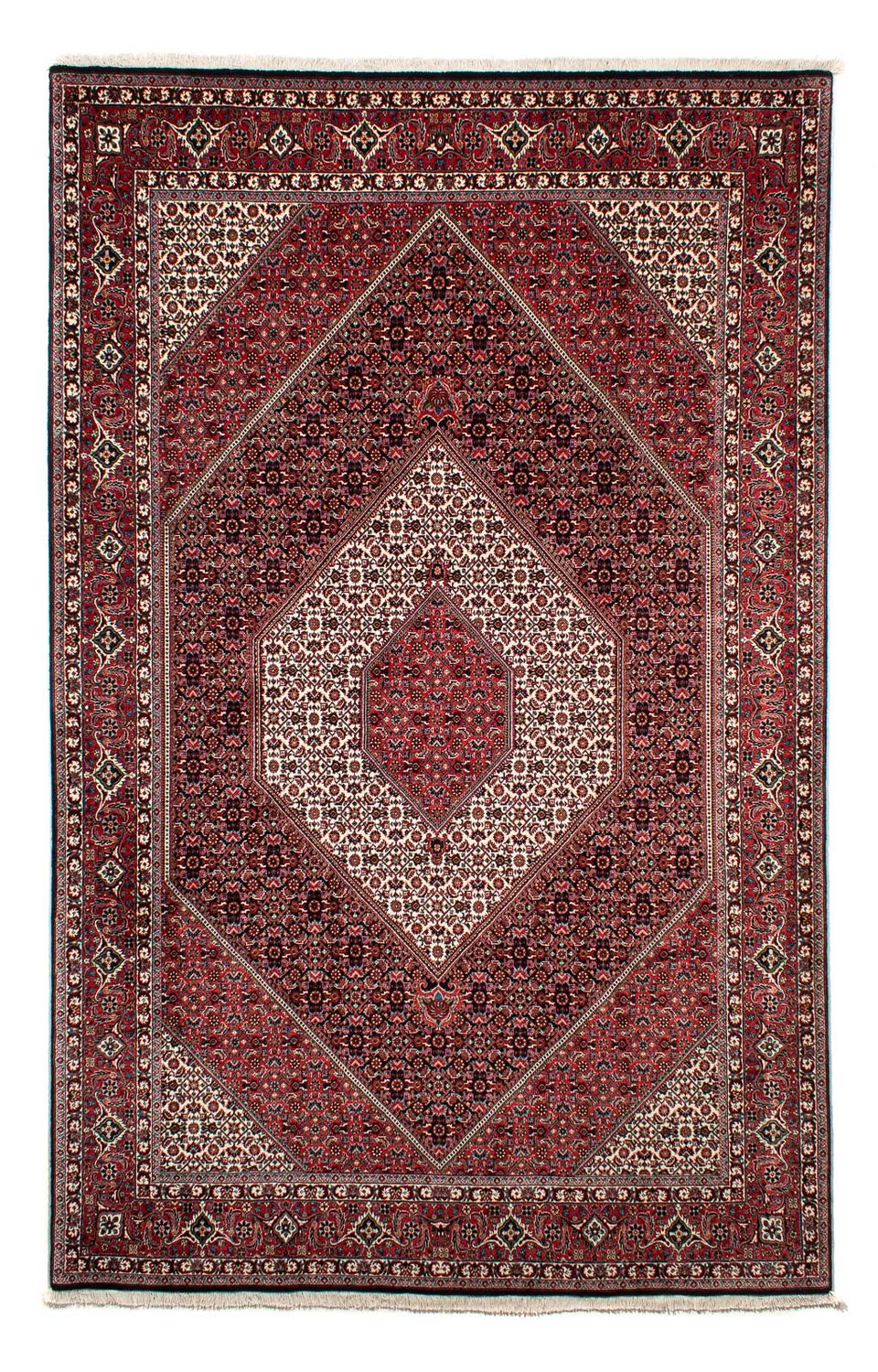 Perzisch tapijt - Bijar - 308 x 202 cm - licht rood