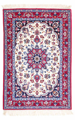 Perzisch tapijt - Isfahan - Premium - 128 x 83 cm - beige