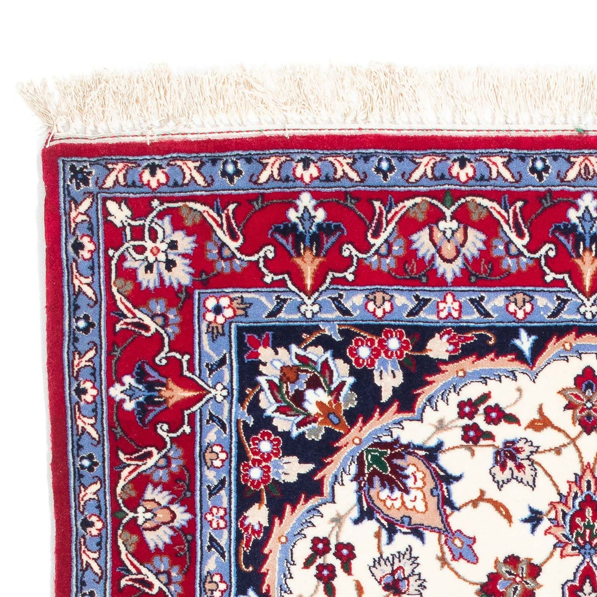 Perzisch tapijt - Isfahan - Premium - 128 x 83 cm - beige