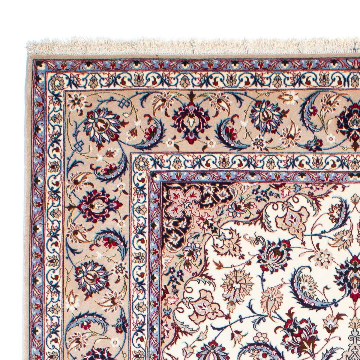 Perzisch tapijt - Isfahan - Premium - 243 x 162 cm - beige