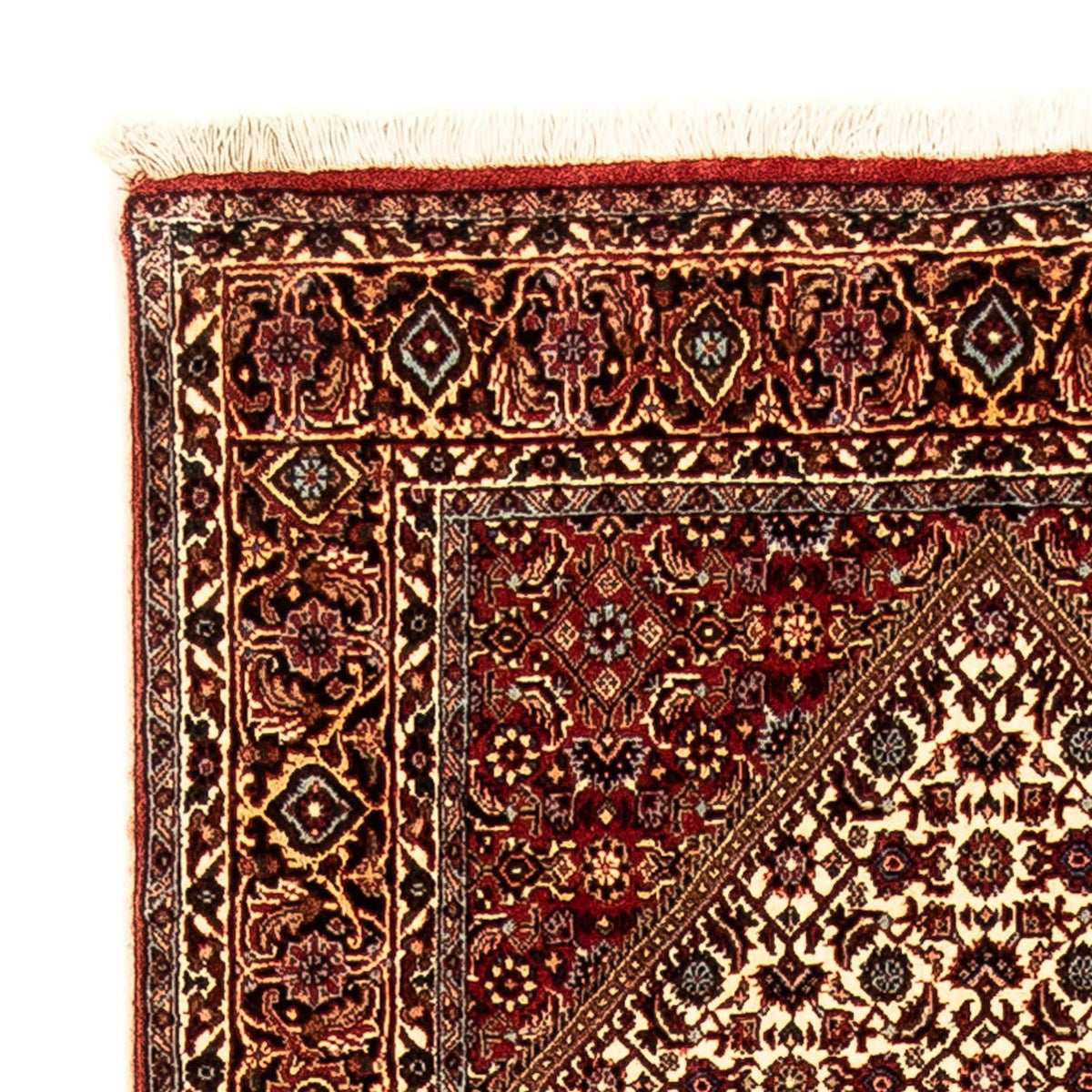 Loper Perzisch tapijt - Bijar - 292 x 87 cm - veelkleurig