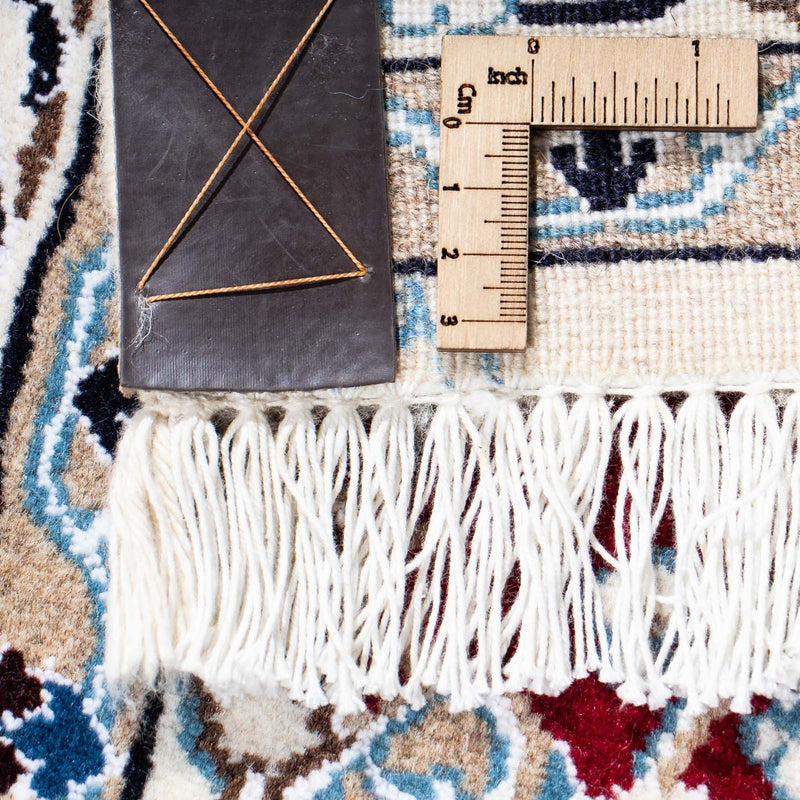 Perzisch tapijt - Nain - Koninklijk - 171 x 112 cm - donkerrood