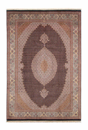 Perzisch tapijt - Tabriz - 298 x 198 cm - lichtbruin