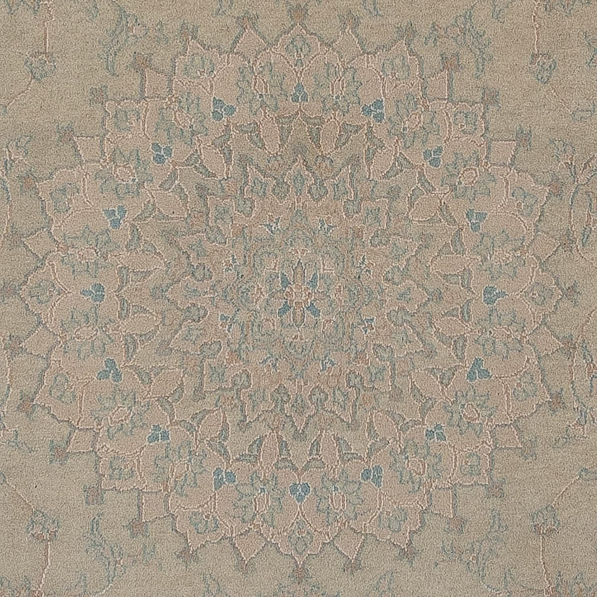 Perzisch tapijt - Nain - Koninklijk - 351 x 250 cm - lichtbruin