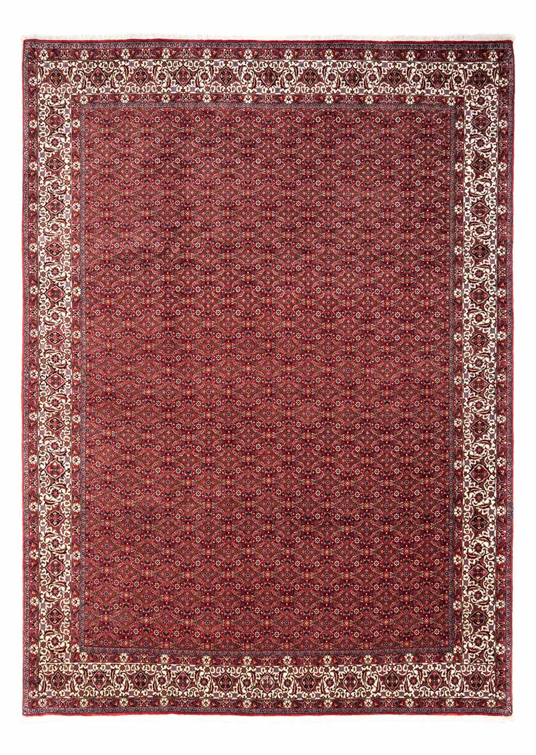 Perzisch tapijt - Bijar - Koninklijk - 340 x 252 cm - rood