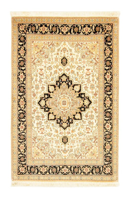 Perzisch tapijt - Tabriz - Royal - 156 x 104 cm - beige