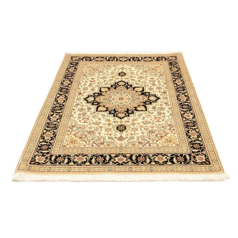 Perzisch tapijt - Tabriz - Royal - 156 x 104 cm - beige