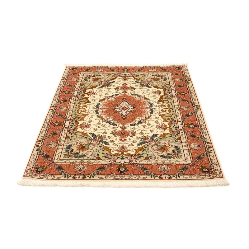 Perzisch tapijt - Tabriz - Royal - 153 x 103 cm - beige