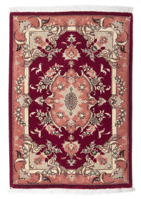 Perzisch tapijt - Tabriz - Royal - 85 x 61 cm - donkerrood