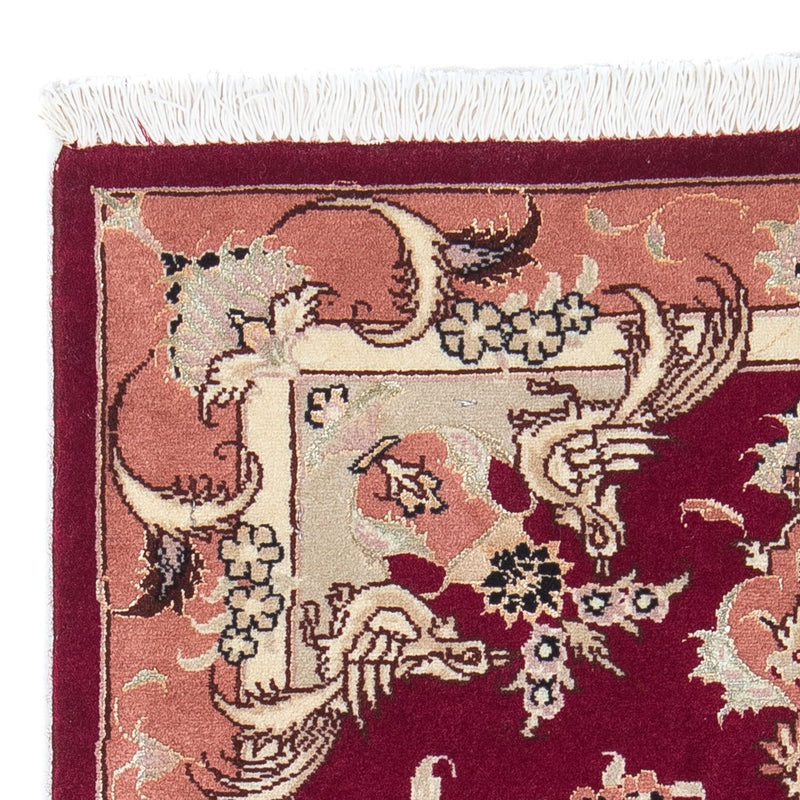 Perzisch tapijt - Tabriz - Royal - 85 x 61 cm - donkerrood