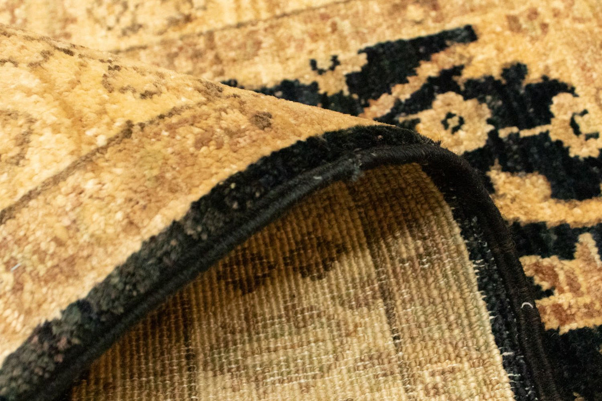 Ziegler tapijt - 85 x 60 cm - zwart