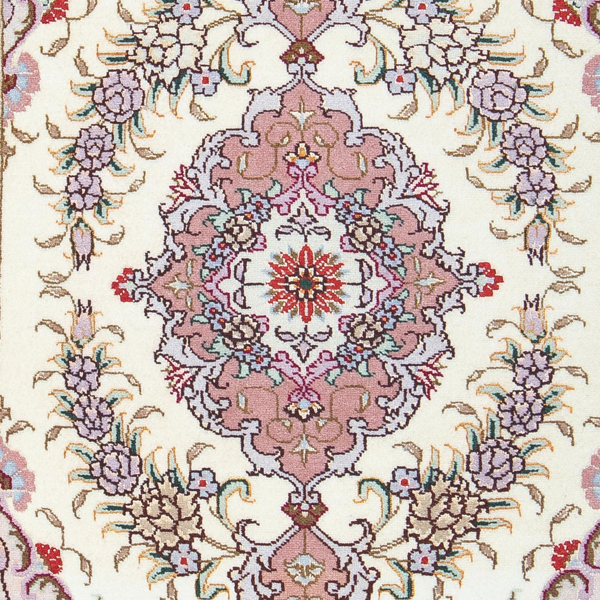 Perzisch tapijt - Tabriz - Royal - 94 x 61 cm - beige