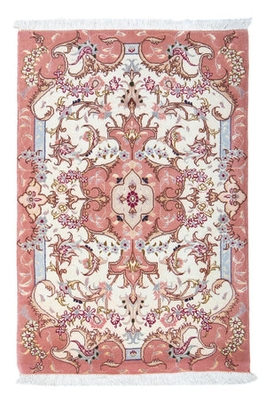 Perzisch tapijt - Tabriz - Royal - 94 x 61 cm - beige