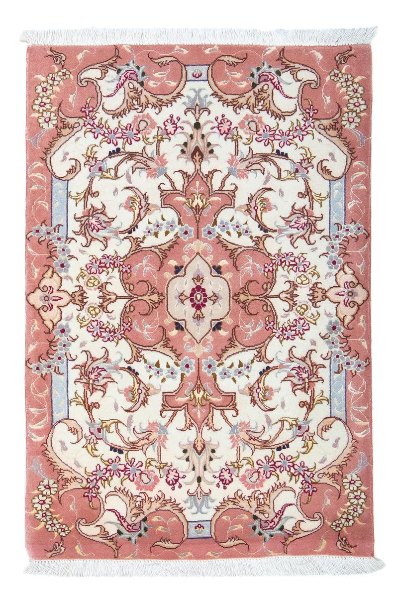 Perzisch tapijt - Tabriz - Royal - 94 x 61 cm - beige