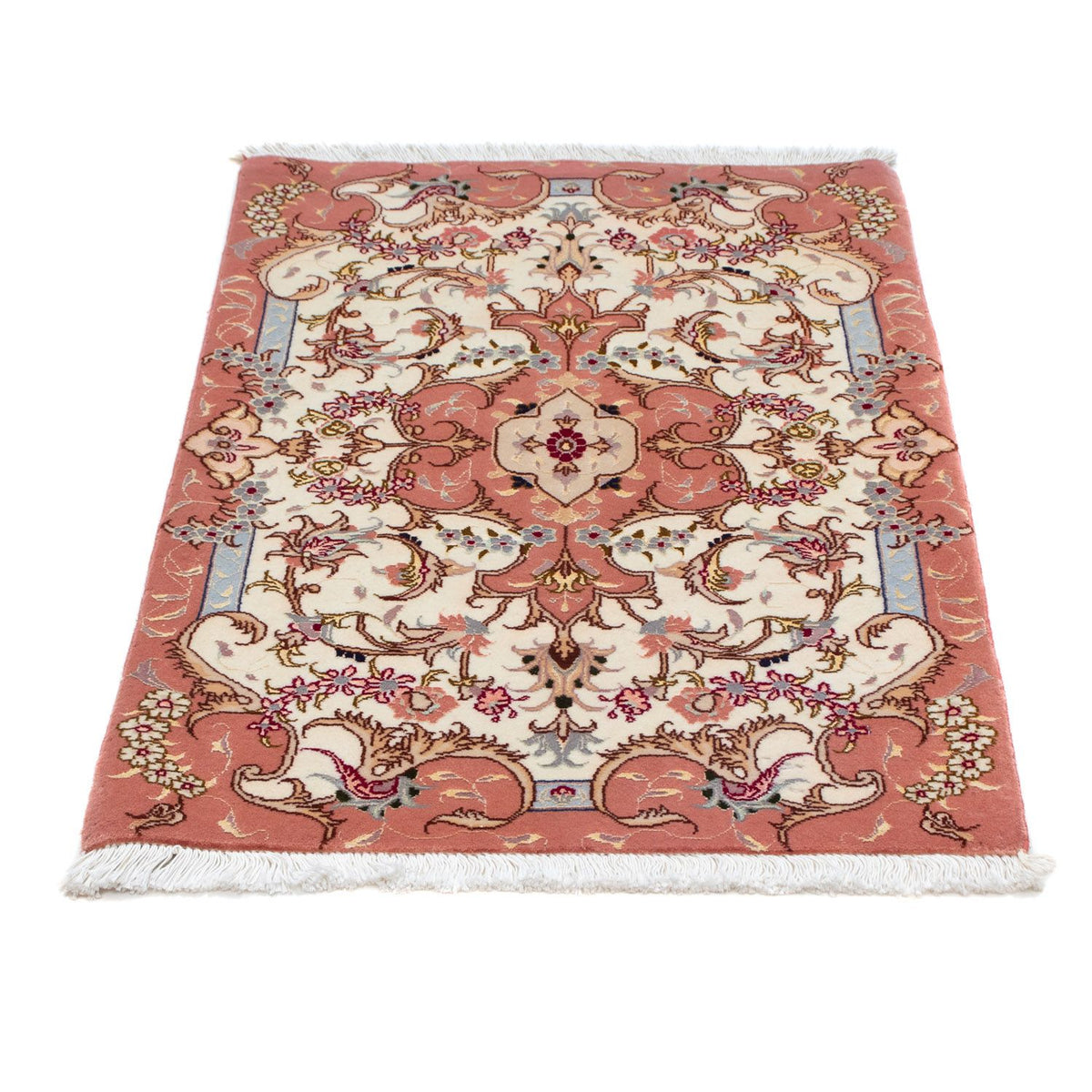 Perzisch tapijt - Tabriz - Royal - 94 x 61 cm - beige
