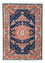 Perzisch tapijt - Tabriz - Royal - 82 x 58 cm - donkerblauw