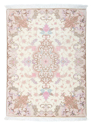 Perzisch tapijt - Tabriz - Royal - 92 x 64 cm - beige