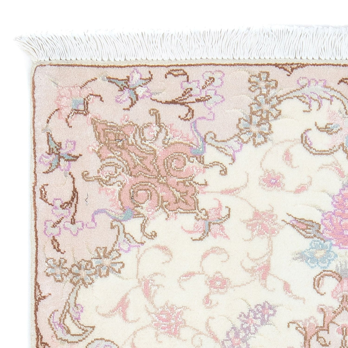 Perzisch tapijt - Tabriz - Royal - 92 x 64 cm - beige