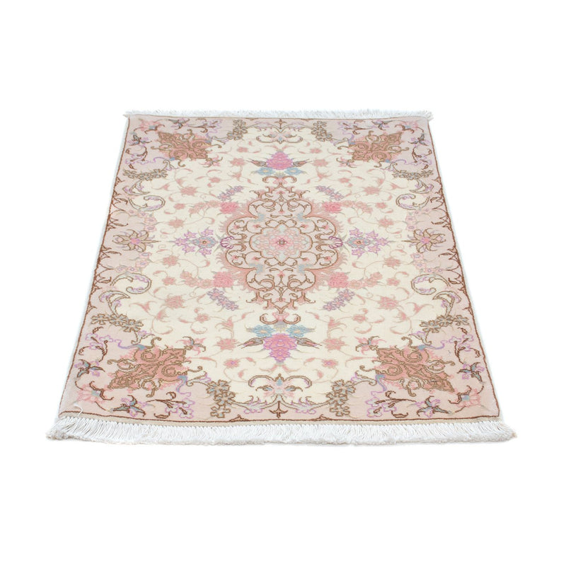 Perzisch tapijt - Tabriz - Royal - 92 x 64 cm - beige
