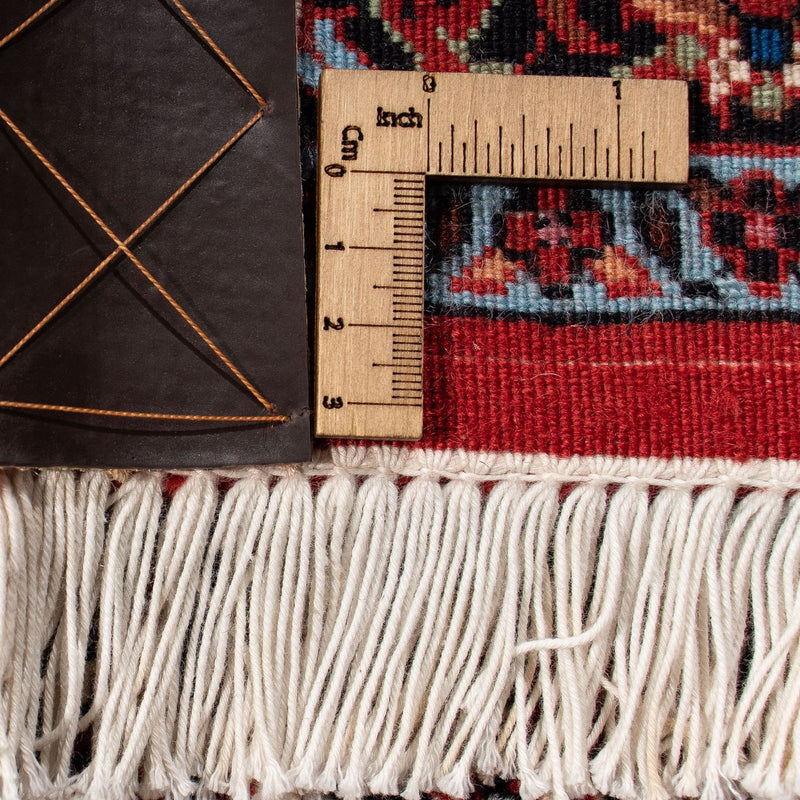 Perzisch tapijt - Bijar - 302 x 203 cm - donkerrood