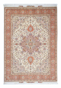 Perzisch tapijt - Tabriz - Royal - 214 x 154 cm - beige