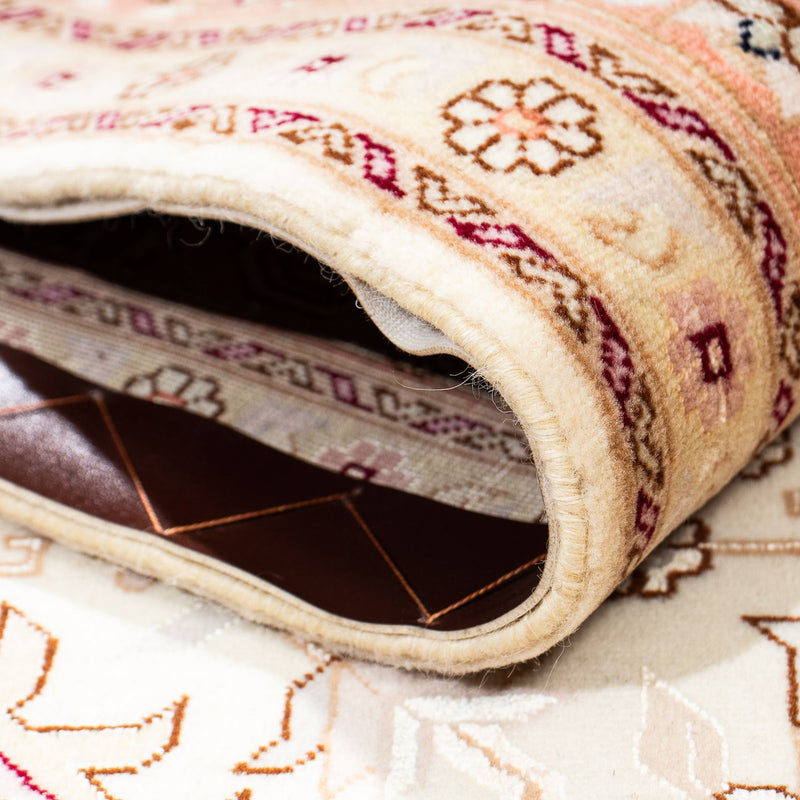 Perzisch tapijt - Tabriz - Royal - 214 x 154 cm - beige