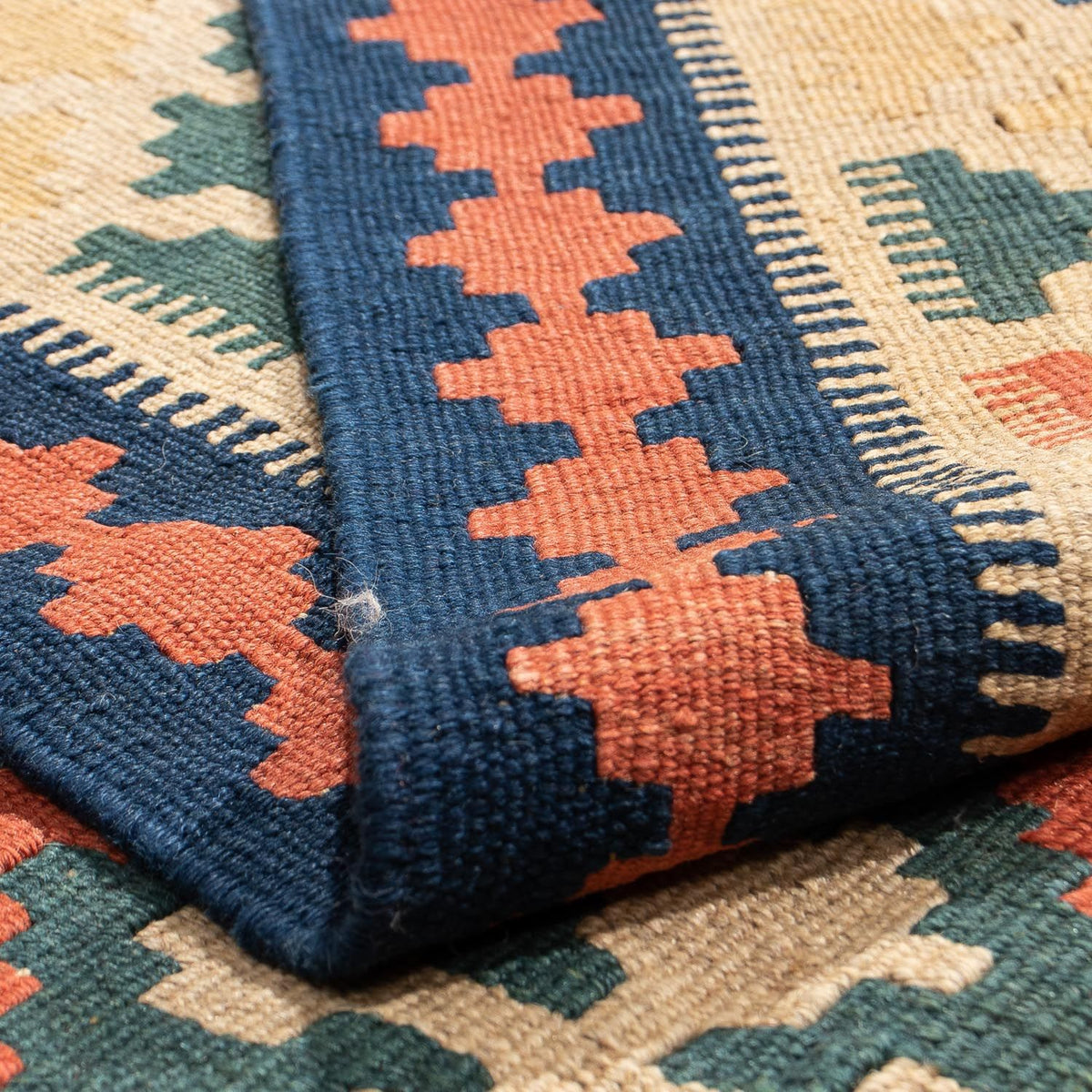 Kelim tapijt - Oosters - 200 x 154 cm - bruin