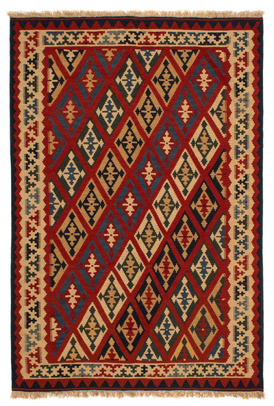 Kilim Fars Tapijt 154x209cm