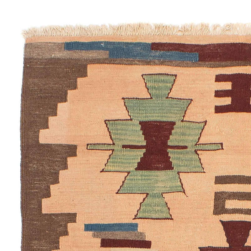 Kelim tapijt - Oosters - 158 x 120 cm - lichtbruin