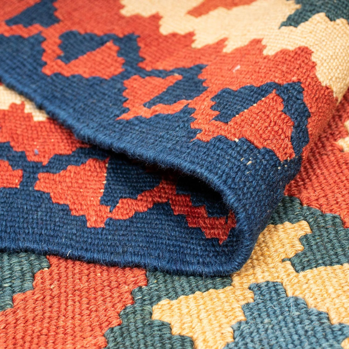 Kelim tapijt - Oosters - 221 x 152 cm - veelkleurig