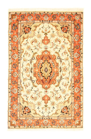 Perzisch tapijt - Tabriz - Royal - 157 x 101 cm - beige